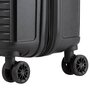 CarryOn Transport (M) Black 65/77 л валіза з поліпропілену на 4 колесах чорна