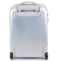 CarryOn Skyhopper 2X (S) Silver 32 л валіза з полікарбонату на 2 колесах срібло