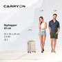CarryOn Skyhopper (S) Champagne 32 л чемодан из поликарбоната на 4 колесах шампань