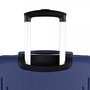 Gabol Clever (M) Blue 61 л чемодан из пластика на 4 колесах синий