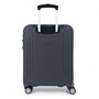 Gabol Clever (S) Grey 37 л чемодан из пластика на 4 колесах серый