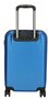 Enrico Benetti Atlanta Steel Blue S 42 л чемодан из пластика на 4 колесах синий