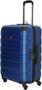 Enrico Benetti Little Rock Steel Blue M 80 л валіза з пластику на 4 колесах синя