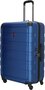 Enrico Benetti Little Rock Steel Blue L 120 л чемодан из пластика на 4 колесах синий