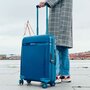 Epic Zeleste 105 л валіза з поліпропілену на 4 колесах синя