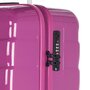 Epic Vision 67 л чемодан из поликарбоната\ABS-пластика на 4 колесах фиолетовый