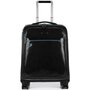 Piquadro BL SQUARE 32 л чемодан из натуральной кожи на 4-х колесах черный