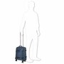 Piquadro Move2 35,5 л тканевый чемодан на 4-х колесах темно-серый