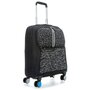 Piquadro COLEOS Active 31 л текстильна валіза на 4-х колесах чорна