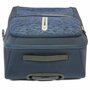 Piquadro COLEOS Active 31 л тканевый чемодан на 4-х колесах синий
