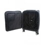 Piquadro MODUS 32 л чемодан из натуральной кожи на 4-х колесах черный