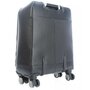 Piquadro MODUS 32 л чемодан из натуральной кожи на 4-х колесах черный