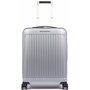 Piquadro RELYGHT PLUS ZIP 39,5 л чемодан из поликарбоната на 4 колесах серебристый