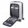 Piquadro RELYGHT PLUS ZIP 39,5 л чемодан из поликарбоната на 4 колесах серебристый