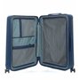 Piquadro SEEKER 76,5 л чемодан из поликарбоната на 4 колесах синий