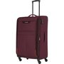 Travelite SUNNY BAY 86/98 л чемодан из полиэстера на 4 колесах вишневый