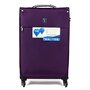 IT Luggage GLINT 57 л валіза з поліестеру на 4 колесах фіолетова