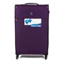 IT Luggage GLINT 81 л валіза з поліестеру на 4 колесах фіолетова