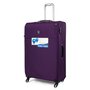 IT Luggage GLINT 81 л валіза з поліестеру на 4 колесах фіолетова