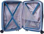 JUMP Tanoma 90 л чемодан из полипропилена на 4 колесах синий
