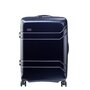 JUMP Moorea 43 л чемодан из поликарбоната на 4 колесах темно-синий
