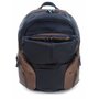 Piquadro COLEOS 23 л міський рюкзак з натуральної шкіри синій