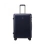 Echolac Civil 79 л чемодан из поликарбоната на 4 колесах Синий