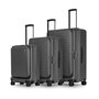 Echolac CELESTRA комплект чемоданов из поликарбоната на 4 колесах серый
