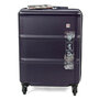 Малый чемодан Echolac Elise на 50 л из поликарбоната Фиолетовый