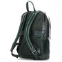 Piquadro Blue Square 18 л городской рюкзак для ноутбука из натуральной кожи зеленый