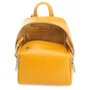 Piquadro Blue Square 6 л городской рюкзак из натуральной кожи желтый