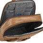 Piquadro PULSE 13 л городской рюкзак для ноутбука из натуральной кожи коричневый