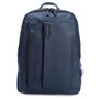 Piquadro PULSE 13 л городской рюкзак для ноутбука из натуральной кожи синий