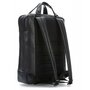 Piquadro PULSE 19 л городской рюкзак для ноутбука из натуральной кожи черный