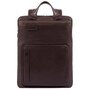 Piquadro PULSE 19 л міський рюкзак для ноутбука з натуральної шкіри темно-коричневий