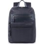 Piquadro VOSTOK 14 л городской рюкзак для ноутбука из натуральной кожи синий