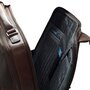 Piquadro VOSTOK 26 л городской рюкзак для ноутбука из натуральной кожи коричневый
