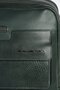 Piquadro VOSTOK 16 л городской рюкзак для ноутбука из натуральной кожи зеленый