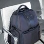 Piquadro Brief Bagmotic 23 л міський текстильний рюкзак для ноутбука синій