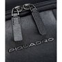 Piquadro Brief Bagmotic 15 л городской текстильный рюкзак для ноутбука черный