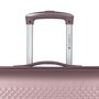 Gabol Oporto 36 л чемодан из ABS пластика на 4 колесах розовый