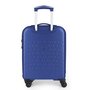 Gabol Duke 36 л чемодан из ABS пластика на 4 колесах синий