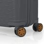 Gabol Piscis 62 л чемодан из ABS пластика на 4 колесах серый