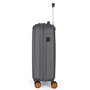 Gabol Piscis 37 л чемодан из ABS пластика на 4 колесах серый