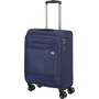 Titan CALEXX 33 л чемодан из полиэстера на 4-х колесах синий