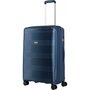 Travelite ZENIT 72/77 л валіза з поліпропілену на 4 колесах синя