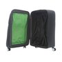 Piquadro COLEOS Active 64 л тканевый чемодан на 4-х колесах черный
