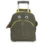 Kipling WHEELY 16,5 л детский чемодан из полиамида на 2 колесах зеленый