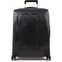 Piquadro HAKONE 35 л чемодан из натуральной кожи на 4 колесах черный
