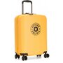 Kipling CURIOSITY 44 л чемодан из поликарбоната на 4 колесах желтый